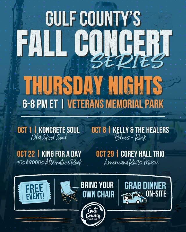 Gulf County Fall Concert Series - Photo 1