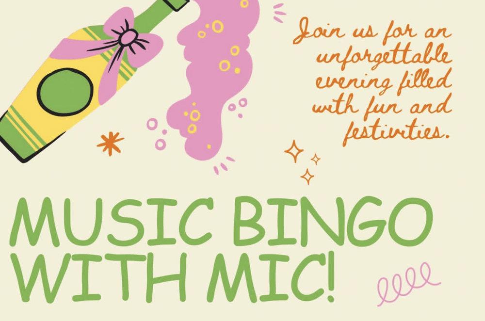 Music Bingo w/ Mic