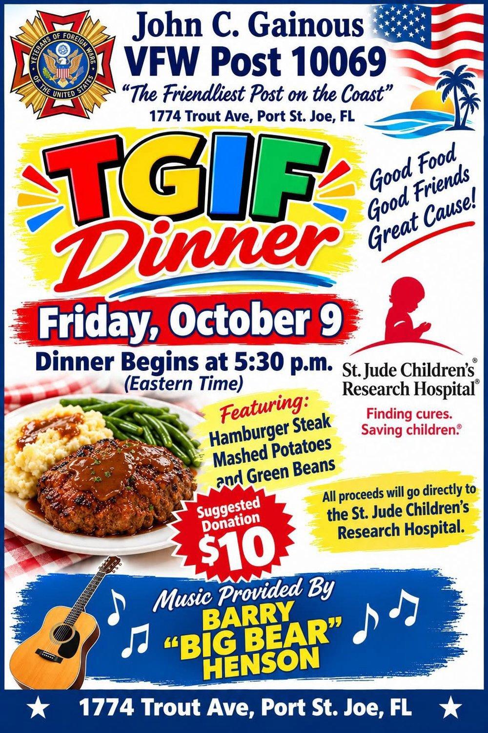 TGIF Dinner - Photo 1